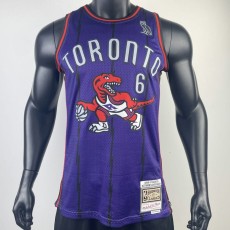 1996/97 76ERS KNOW YOURSELF #6 Purple NBA Jerseys