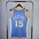 2003/04 NUGGETS ANTHONY #15 Blue NBA Jerseys