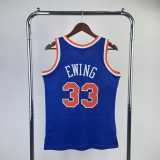 1996/97 76ERS EWING #33 Blue NBA Jerseys