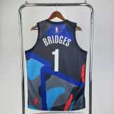 2023/24 NETS BRIDGES #1 NBA Jerseys