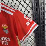 2023/24 Benfica Home Fans Kids Soccer jersey
