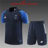 2023/24 Algeria Royal blue Kids Training Shorts Suit