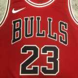 2023 BULLS JORDAN #23 Red Icon Edition Swingman Jersey NBA Jerseys