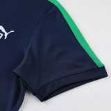 2023/24 PM Royal Blue short sleeve Training Shorts Suit