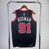 2023 BULLS RODMAN #91 NBA Jerseys