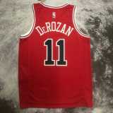 2023 BULLS DEROZAN #11 Red Icon Edition Swingman Jersey NBA Jerseys