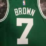 2023 CELTICS BROWN #7 NBA Jerseys