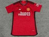 2023/24 Man Utd Home Fans Soccer jersey