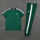 2023/24 Green PM short sleeve Tracksuit
