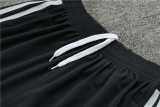 2023/24 JUV deep gray short sleeve Training Shorts Suit