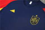2023/24 Spain Royal blue Training Shorts Suit