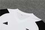 2023/24 JUV White short sleeve Training Shorts Suit