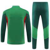 2023/24 Mexico Green Half Pull Tracksuit