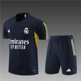 2023/24 R MAD Royal blue short sleeve Training Shorts Suit