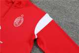 2023/24 ACM Red Half Pull Tracksuit