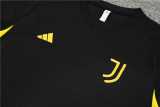 2023/24 JUV Black short sleeve Training Shorts Suit