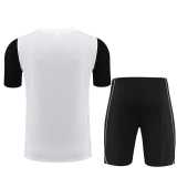 2023/24 JUV White short sleeve Training Shorts Suit
