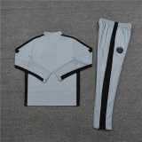 2023/24 PSG light gray Half Pull Tracksuit