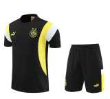 2023/24 Dortmund Black Training Shorts Suit