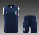 2023/24 Italy Royal blue Training Shorts Suit