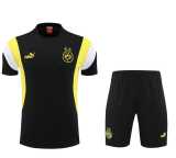 2023/24 Dortmund Black Training Shorts Suit