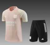 2023/24 Lyon Pink Training Shorts Suit