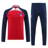 2023/24 A MAD Red Half Pull Tracksuit