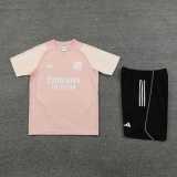 2023/24 Lyon Pink Training Shorts Suit
