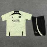 2023/24 PSG short sleeve Training Shorts Suit