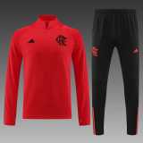 2023/24 Flamengo Red Half Pull Tracksuit
