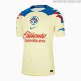 2023/24 Club America Home Light yellow Fans Soccer jersey