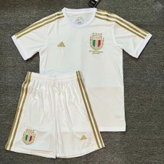 2023 Italy Commemorative Edition White 125th Anniversary Edition Fans Men Sets Soccer jersey