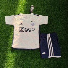 2023/24 Ajax Away Fans Kids Soccer jersey