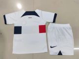 2023 PSG Away Fans Kids Soccer jersey