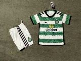 2023/24 Celtic Home Fans Kids Soccer jersey