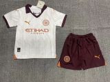 2023/24 Man City Away Fans Kids Soccer jersey