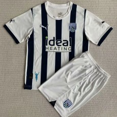 2023/24 West Bromwich Albion Home Fans Kids Soccer jersey