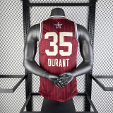 2023 DURANT #35 Red NBA Jerseys