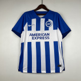 2023/24 Brighton & Hove Albion Home Blue Fans Soccer jersey