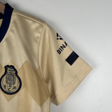 2023/24 Porto Away Yellow Fans Kids Soccer jersey