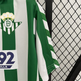 1988/89 Real Betis Home Green Retro Soccer jersey