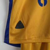 2023/24 Tigres UANL Home Yellow Fans Kids Soccer jersey
