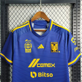 2023/24 Tigres UANL Away Blue Fans Soccer jersey