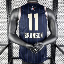 2023 RUNSON #11 Dark Blue NBA Jerseys