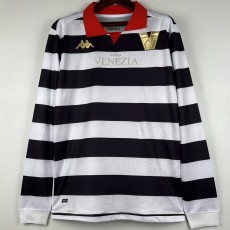 2023/24 Venezia FC 3RD Black Fans Long Sleeve Soccer jersey