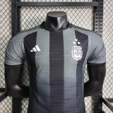 2023 Argentina Special Edition Gray Player Soccer jersey