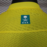 2023/24 Al Nassr FC Home Yellow Player Soccer jersey