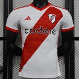 2023/24 River Plate Home White Player Soccer jersey
