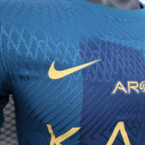 2023/24 Al Nassr FC Away Blue Player Soccer jersey