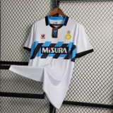1990/92 INT Away White Retro Soccer jersey